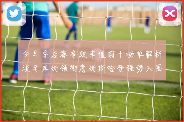 今年季后赛净效率值前十榜单解析埃奇库姆领衔詹姆斯哈登强势入围